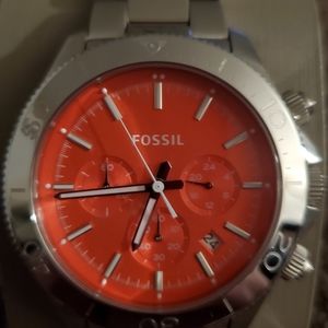 Men's Fossil Watch excellent pre owned condition Heavy Watch